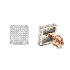 1 Carat Diamond Earrings 14K White Gold Studs -Outlet Radiant Bijou Store 1 carat diamond earrings 14k gold p 47937 ro