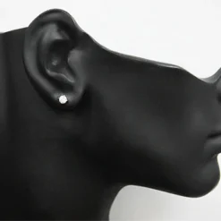 1 Single Round Diamond Stud Earring 0.25ct 14K White Gold 7 1 Single Round Diamond Stud Earring 0.25ct 14K White Gold -Outlet Radiant Bijou Store 1 single round diamond stud earring 025ct 14k gold p 50011bod