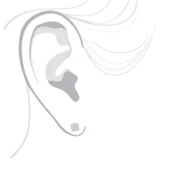 10K White Gold Diamond Stud Earrings 0.33ct -Outlet Radiant Bijou Store 10k gold diamond stud earrings 038ct p 41804 bodwh