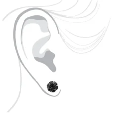 14K Black Plated Gold Cluster Black Diamond Stud Earrings 4.32ct -Outlet Radiant Bijou Store 14k cluster black diamond stud earrings 432ct p 35681 bodbl