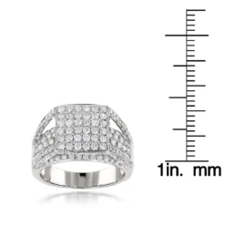 14K White Gold Designer Diamond Ring 2.79ct -Outlet Radiant Bijou Store 14k designer diamond ring 279ct p 41162 rulerwh