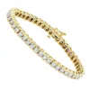 14K Yellow Gold Round Diamond Tennis Bracelet Half Bezel Setting 8ct -Outlet Radiant Bijou Store 14k diamond tennis bracelet half bezel setting 8ct p 22516 ye