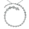 14K White Gold 33 Stone Diamond Journey Necklace 1.50ct -Outlet Radiant Bijou Store 14k gold 33 stone diamond journey necklace 150ct p 28174 white 20220426