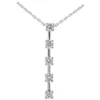 14K White Gold 5 Stone Diamond Journey Pendant 1.75ct -Outlet Radiant Bijou Store 14k gold 5 stone diamond journey pendant 175ct p 28086 white 20220426