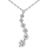 14K White Gold 7 Stone Diamond Journey Necklace 1ct -Outlet Radiant Bijou Store 14k gold 7 stone diamond journey necklace 1ct p 28034 white 20220426