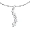 14K White Gold 7 Stone Diamond Journey Pendant 0.50ct -Outlet Radiant Bijou Store 14k gold 7 stone diamond journey pendant 050ct p 22441 white 20220426