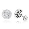 14K White Gold Cluster Diamond Stud Earrings 1.21ct -Outlet Radiant Bijou Store 14k gold cluster diamond stud earrings 121ct p 6476 wh