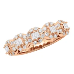 14K White Gold Designer Diamond Cluster Band 0.89ct -Outlet Radiant Bijou Store 14k gold designer diamond cluster band 089ct p 6094 ro