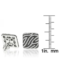 14K White Gold Designer Diamond Earrings 0.77ct -Outlet Radiant Bijou Store 14k gold designer diamond earrings 077ct p 35768 rulerwh