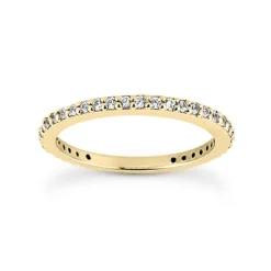 14K White Gold Prong Set Diamond Engagement Ring Band 0.35ct -Outlet Radiant Bijou Store 14k gold designer diamond engagement ring band 035ct p 26326 yellow 20220426