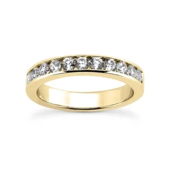 14K White Gold Round Diamond Engagement Ring Band 0.55ct -Outlet Radiant Bijou Store 14k gold designer diamond engagement ring band 055ct p 25940 yellow 20220426