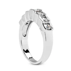 14K White Gold Designer Round Diamond Engagement Ring Band 1.50ct -Outlet Radiant Bijou Store 14k gold designer diamond engagement ring band 150ct p 25979 back white 20220426