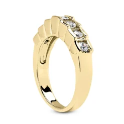 14K White Gold Designer Round Diamond Engagement Ring Band 1.50ct -Outlet Radiant Bijou Store 14k gold designer diamond engagement ring band 150ct p 25979 back yellow 20220426