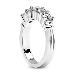 14K White Gold Designer Diamond Engagement Ring Set 1.40ct Band: 2.80mm, Eng.: 2.90mm -Outlet Radiant Bijou Store 14k gold designer diamond engagement ring set 140ct p 26889 additional white 3