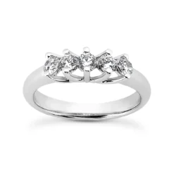 14K White Gold Designer Prong Set Diamond Engagement Ring Set 1ct -Outlet Radiant Bijou Store 14k gold designer diamond engagement ring set 1ct p 26329 additional white 2