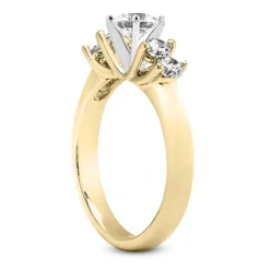 14K White Gold Designer Prong Set Diamond Engagement Ring Set 1ct -Outlet Radiant Bijou Store 14k gold designer diamond engagement ring set 1ct p 26329 additional yellow