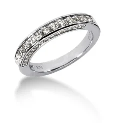 14K White Gold Designer Diamond Engagement Ring Set 2.28ct -Outlet Radiant Bijou Store 14k gold designer diamond engagement ring set 228ct p 26942 additional white