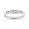 14K White Gold Designer Diamond Wedding Band 0.18ct -Outlet Radiant Bijou Store 14k gold designer diamond wedding band 018ct p 35054 white 20220426