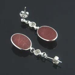 14K White Gold Diamond And Carnelian Scarab Earrings 0.25ct 6 14K White Gold Diamond And Carnelian Scarab Earrings 0.25ct -Outlet Radiant Bijou Store 14k gold diamond and carnelian scarab earrings 025ct p 6252back