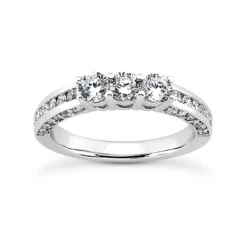 14K White Gold Diamond Designer Engagement Ring Set 1.94ct -Outlet Radiant Bijou Store 14k gold diamond designer engagement ring set 194ct p 28793 additional white 2