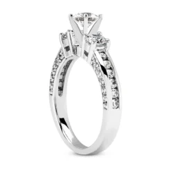 14K White Gold Diamond Designer Engagement Ring Set 1.94ct -Outlet Radiant Bijou Store 14k gold diamond designer engagement ring set 194ct p 28793 additional white