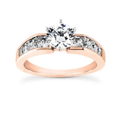 14K White Gold Diamond Designer Engagement Ring Set 2.94ct -Outlet Radiant Bijou Store 14k gold diamond designer engagement ring set 294ct p 28754 back rose