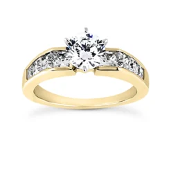 14K White Gold Diamond Designer Engagement Ring Set 2.94ct -Outlet Radiant Bijou Store 14k gold diamond designer engagement ring set 294ct p 28754 back yellow
