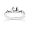 14K White Gold Diamond Engagement Ring Setting 0.38ct -Outlet Radiant Bijou Store 14k gold diamond engagement ring setting 038ct p 25119 white 20220426