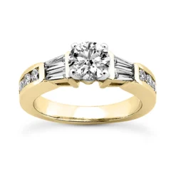 14K White Gold Diamond Engagement Ring Setting 0.56ct -Outlet Radiant Bijou Store 14k gold diamond engagement ring setting 056ct p 25114 yellow 20220426