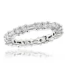 14K White Gold Diamond Eternity Band 1.44ct 16 Stones -Outlet Radiant Bijou Store 14k gold diamond eternity band 144ct p 24931 wh