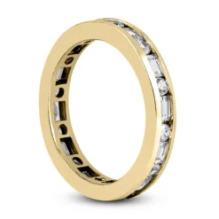 14K White Gold Diamond Eternity Band 1.56ct 12 Diamonds -Outlet Radiant Bijou Store 14k gold diamond eternity band 156ct p 24940 back yellow 20220426