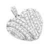 14K White Gold Diamond Heart Pendant 1.15ct -Outlet Radiant Bijou Store 14k gold diamond heart pendant 115ct p 35836 wh