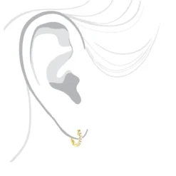 14K Yellow Gold Diamond Huggie Earrings 0.21ct 12 14K Yellow Gold Diamond Huggie Earrings 0.21ct -Outlet Radiant Bijou Store 14k gold diamond huggie earrings 021ct p 40637 bodye