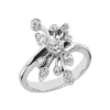 14K White Gold Diamond Right Hand Women's Ring 0.40ct -Outlet Radiant Bijou Store 14k gold diamond right hand womens ring 040ct p 29772 white
