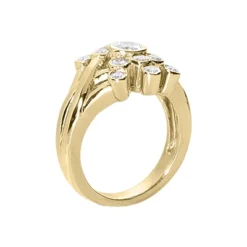 14K White Gold Diamond Right Hand Women's Ring 0.70ct -Outlet Radiant Bijou Store 14k gold diamond right hand womens ring 070ct p 29726 back yellow