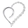 14K White Gold Diamond Small Open Heart Pendant For Women By Luxurman 0.2ct 2 14K White Gold Diamond Small Open Heart Pendant For Women By Luxurman 0.2ct -Outlet Radiant Bijou Store 14k gold diamond small open heart pendant for women by luxurman 02ct main white 20220601