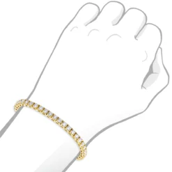 14K Yellow Gold Women's Diamond Tennis Bracelet Round Diamonds 9.72ct 13 14K Yellow Gold Women's Diamond Tennis Bracelet Round Diamonds 9.72ct -Outlet Radiant Bijou Store 14k gold diamond tennis bracelet round diamonds 972ct p 255 bodye