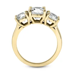 14K White Gold Diamond Three Stone Engagement Ring 1ct -Outlet Radiant Bijou Store 14k gold diamond three stone engagement ring 1ct p 24803 additional yellow