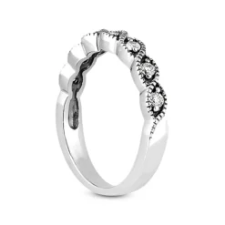 14K White Gold Diamond Unique Engagement Ring Set 0.76ct -Outlet Radiant Bijou Store 14k gold diamond unique engagement ring set 076ct p 24197 additional white 3