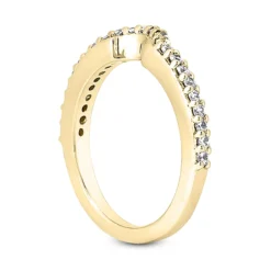 14K White Gold Diamond Unique Engagement Ring Set 1.04ct -Outlet Radiant Bijou Store 14k gold diamond unique engagement ring set 104ct p 23496 additional yellow 3