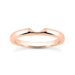 Thin 14K White Gold Wedding Ring Band 2.3mm -Outlet Radiant Bijou Store 14k gold engagement ring band p 23105 rose 20220426