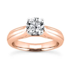 14K White Gold Engagement Ring Setting 2mm -Outlet Radiant Bijou Store 14k gold engagement ring setting p 25044 rose 20220426