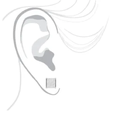 14K Yellow Gold Invisible Princess Cut Diamond Earrings 1.5ct 10 14K Yellow Gold Invisible Princess Cut Diamond Earrings 1.5ct -Outlet Radiant Bijou Store 14k gold invisible princess cut diamond earrings 15ct bodwh