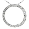 14K White Gold Ladies Circle Diamond Necklace 1.11ct -Outlet Radiant Bijou Store 14k gold ladies circle diamond necklace 111ct p 28207 white 20220426