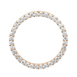 14K Yellow Gold Ladies Circle Diamond Pendant 1.80ct -Outlet Radiant Bijou Store 14k gold ladies circle diamond pendant 180ct p 28226 ro