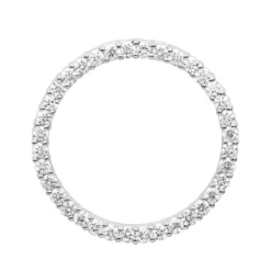 14K Yellow Gold Ladies Circle Diamond Pendant 1.80ct -Outlet Radiant Bijou Store 14k gold ladies circle diamond pendant 180ct p 28226 wh