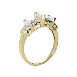 14K White Gold Ladies Diamond Ring 0.83ct 9 14K White Gold Ladies Diamond Ring 0.83ct -Outlet Radiant Bijou Store 14k gold ladies diamond ring 083ct p 29258 back yellow