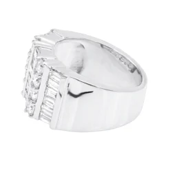 14K Yellow Gold Ladies Diamond Ring 2.60ct -Outlet Radiant Bijou Store 14k gold ladies diamond ring 260ct p 29263 backwh