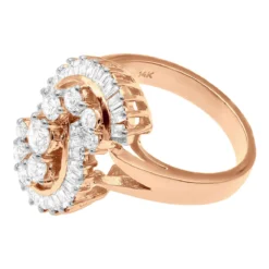 14K Yellow Gold Ladies Diamond Ring 2ct 13 14K Yellow Gold Ladies Diamond Ring 2ct -Outlet Radiant Bijou Store 14k gold ladies diamond ring 2ct p 29198 back rose