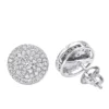 14K White Gold Pave Diamond Earrings For Men & Women 3/4ct Studs Real Diamonds 1 14K White Gold Pave Diamond Earrings For Men & Women 3/4ct Studs Real Diamonds -Outlet Radiant Bijou Store 14k gold pave diamond earrings for men women 34ct studs real diamonds mainwh